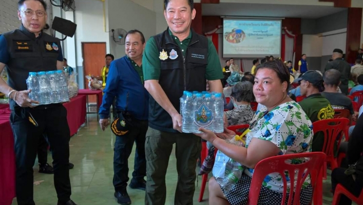 กรมทรัพยากรน้ำ ร่วมลงพื้นที่กับคณะรองนายกรัฐมนตรี ช่วยเหลืออุทกภัย ในพื้นที่ จ.เชียงราย