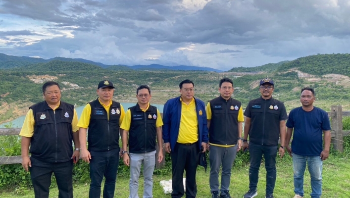 สทน.1 ผู้ตรวจราชการกรมทรัพยากรน้ำลงพื้นที่ติดตามผลการดำเนินงานโครงการพัฒนาและเพิ่มประสิทธิภาพระบบกระจายน้ำ ประจำปีงบประมาณ 2567 ตามแผนการตรวจราชการ