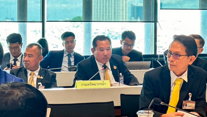 กรมทรัพยากรน้ำ เข้าร่วมการประชุมกับคณะอนุกรรมาธิการการบริหารจัดการทรัพยากรน้ำภาคการเกษตร
