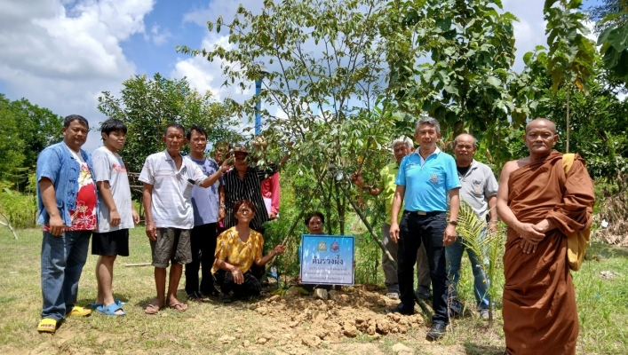 สทน.6 ดำเนินการจัดตั้งและให้ความรู้กลุ่มผู้ใช้น้ำ โครงการอนุรักษ์ฟื้นฟูแหล่งน้ำพร้อมระบบกระจายน้ำ หมู่ที่ 3 ตำบลเขาไม้แก้ว อำเภอกบินทร์บุรี จังหวัดปราจีนบุรี