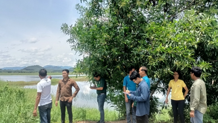 สทน.6 เข้าดำเนินการสำรวจความเหมาะสมในพื้นที่ตำบลชำฆ้อ เนื่องจากประชาชนชาวตำบลชำฆ้อได้รับความเดือดร้อนจากสถานการณ์ภัยแล้งขาดแคลนน้ำเพื่อการเกษตร