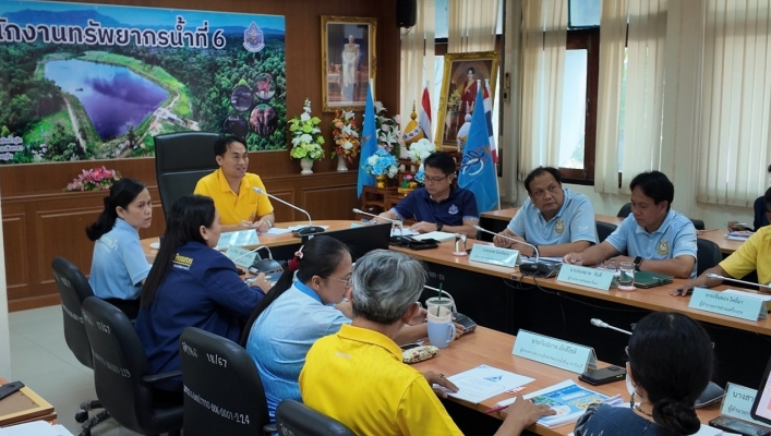 สทน.6 จัดประชุมสำนักงานทรัพยากรน้ำที่ 6 ครั้งที่ 3/2567
