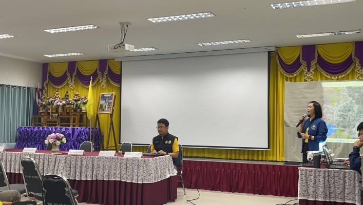 สทน.1 ส่วนพัฒนาและฟื้นฟูแหล่งน้ำ ร่วมกับ สทนช.1 เข้าร่วมประชุมรับฟังความคิดเห็น การจัดทำแผนปฎิบัติการด้านน้ำ ภายใต้ยุทธศาสตร์พลิกฟื้นผืนป่า ในพื้นที่อำเภอแม่แจ่ม จังหวัดเชียงใหม่