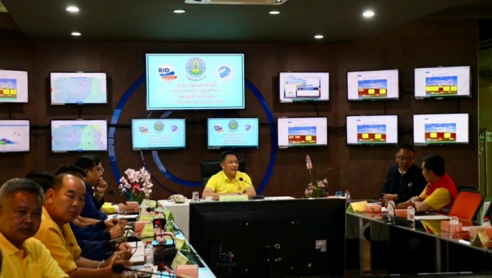 สทน.1 สอท.1 เชียงใหม่ ประชุมคณะทำงานติดตามสถานการณ์อุทกภัย น้ำป่าไหลหลาก และดินถล่ม จังหวัดเชียงใหม่ ปี2567  ครั้งที่ 2/2567