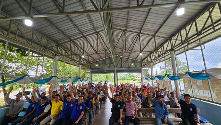สทน.6 ดำเนินโครงการรับฟังความคิดเห็นของประชาชนตามระเบียบสำนักนายกรัฐมนตรี ว่าด้วยการรับฟังความคิดเห็นของประชาชน พ.ศ.2548 โครงการอนุรักษ์ฟื้นฟูแหล่งน้ำคลองตากแว้ง-ทรายขาว พร้อมระบบกระจายน้ำด้วยพลังงานแสงอาทิตย์ จ.ตราด
