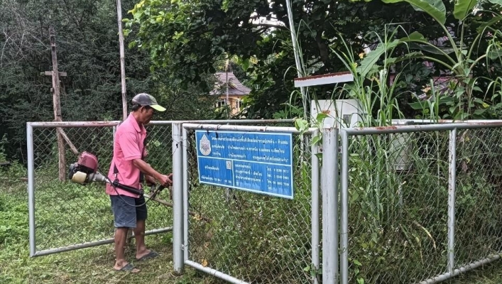 สทน.1 สอท.1 เชียงใหม่ ลงพื้นที่ตรวจสอบ ซ่อมแซมบำรุงรักษา สถานีเตือนภัยล่วงหน้า(Early Warning)