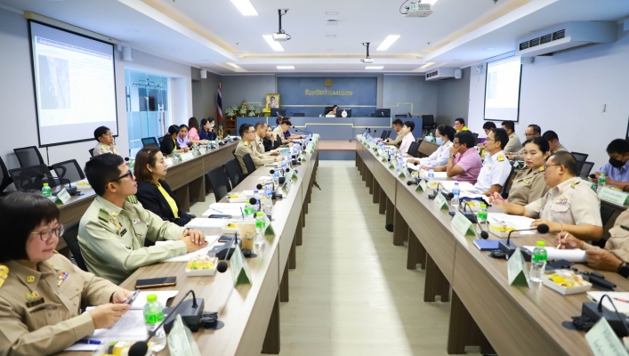 สทน.1 สอน.3 กำแพงเพชร เข้าร่วมประชุมคณะกรรมการอำนวยการโครงการพัฒนาพื้นที่สูง แบบโครงการหลวงคลองลาน