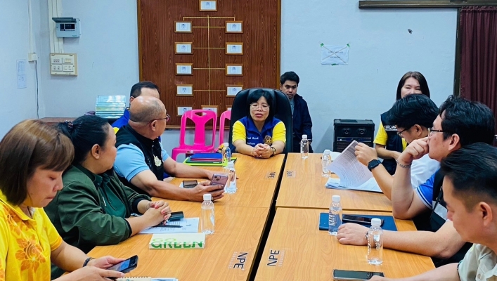 สทน.1 ส่วนพัฒนาและฟื้นฟูแหล่งน้ำ เข้าร่วมประชุมตรวจสอบ ข้อเท็จจริงและประชุมสรุปแนวทาง ให้ความช่วยเหลือราษฎร จังหวัดลำปาง