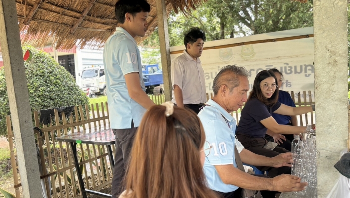 สทน.1 รวมพลังสามัคคี บรรจุน้ำดื่มสะอาด แจกจ่ายผู้ได้รับผลกระทบจากสถานการณ์น้ำท่วม ในพื้นที่ภาคเหนือ