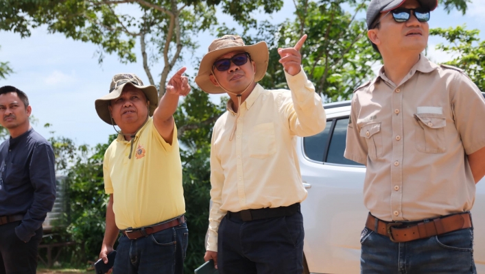 สทน.8 ลงพื้นที่ติดตามผลการดำเนินงาน โครงการอนุรักษ์ฟื้นฟูแหล่งน้ำ ตามแผนงานปีงบประมาณ พ.ศ. 2567