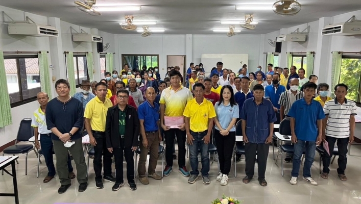 สทน.1 สอน.4 เชียงราย ดำเนินโครงการประชุมเชิงปฏิบัติการติดตามและส่งเสริมสนับสนุน กลุ่มผู้ใช้น้ำลำน้ำสาขา บริเวณรอบกว๊านพะเยา  (ลำน้ำห้วยแม่สุก)