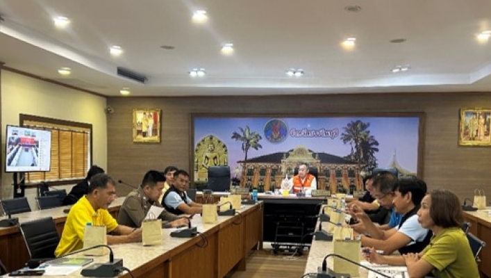 สทน.6 เข้าร่วมประชุมทางไกลกองบัญชาการป้องกันและบรรเทาสาธารณภัยแห่งชาติ (บกปภ.ช.)