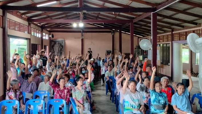 สทน.7 ประชุมรับฟังความคิดเห็นของประชาชนฯ โครงการอนุรักษ์ฟื้นฟูแหล่งน้ำห้วยคลองกรูดบ้านห้วยตะเคียน