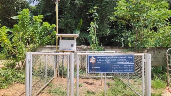 สทน.1 สอท. 2 เชียงราย ลงพื้นที่ย้ายสถานี ซ่อมแซมบำรุง ระบบเตือนภัยล่วงหน้า (EWS) ในเขตพื้นที่ จ.เชียงราย