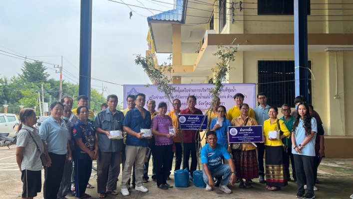 สทน.6 โครงการจัดตั้งเครือข่ายการบริหารจัดการพื้นที่ชุ่มน้ำแม่น้ำบางปะกง ตำบลบางเล่า อำเภอคลองเขื่อน จังหวัดฉะเชิงเทรา