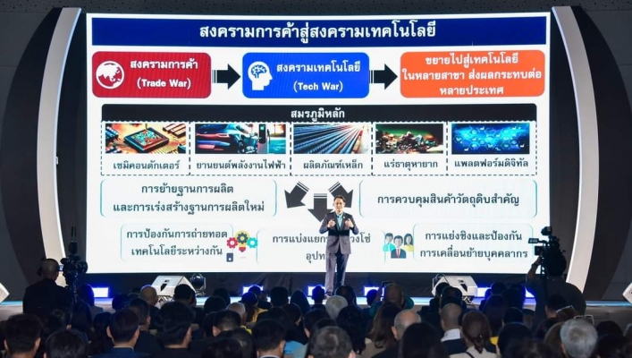 กรมทรัพยากรน้ำ เข้าร่วม การประชุม “พลิกความเสี่ยงภูมิรัฐศาสตร์ สร้างโอกาสประเทศไทย”