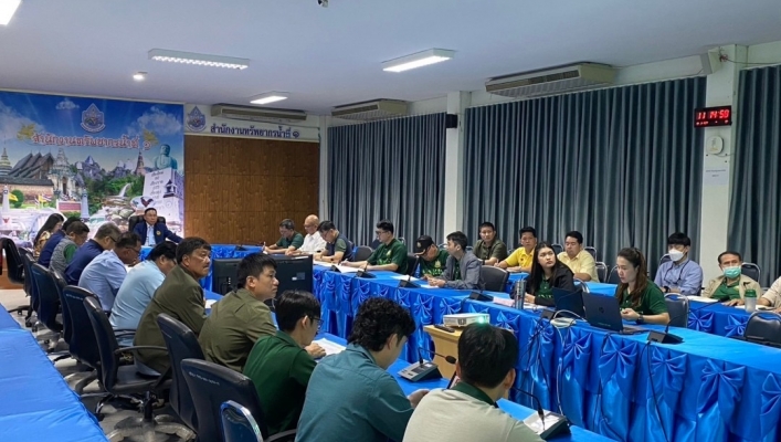 สทน.1 ประชุม , ติดตาม ความก้าวหน้าโครงการประจำปีงบประมาณ 2566 ,2567 และติดตามปัญหาการดำเนินงานโครงการฯ