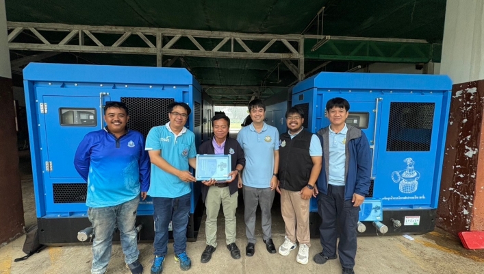 กพน.2 ตรวจรับและจัดส่ง ชุดสูบน้ำระบบไฮดรอลิค ส่งระยะไกล แบบปรับอัตราการไหล ตามช่วงกำลังงานที่เปลี่ยนไป ณ สำนักงานทรัพยากรน้ำที่ 5