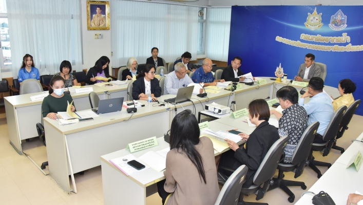 การประชุมคณะกรรมการบริหารจัดการและดำเนินการเกี่ยวกับพนักงานราชการ กรมทรัพยากรน้ำ ครั้งที่ 3/2567