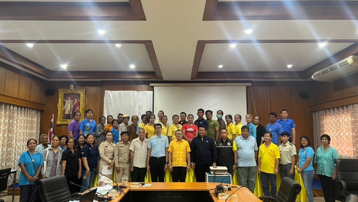สทน.6 ดำเนินการจัดรับฟังความคิดเห็นของประชาชน ตามระเบียบสำนักนายกรัฐมนตรีฯ โครงการก่อสร้างแก้มลิง และ โครงการก่อสร้างระบบกระจายน้ำสนับสนุนมหาวิทยาลัยเกษตรศาสตร์ ตำบลบ่อทอง อำเภอบ่อทอง จังหวัดชลบุรี