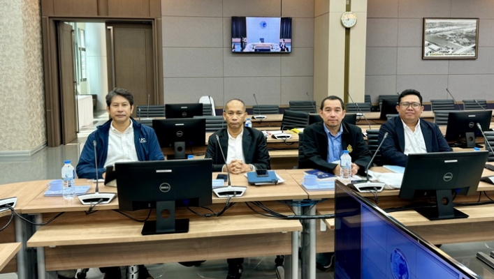 การประชุมเพื่อดำเนินการวางแนวทางการพัฒนาพื้นที่ชุ่มน้ำหนองหาร