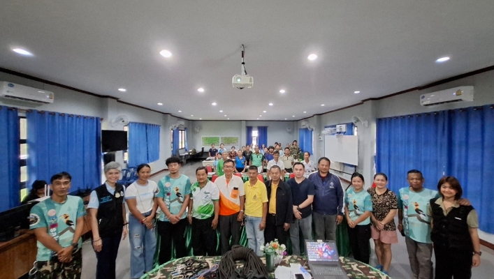 สทน.6 ดำเนินการจัดโครงการจัดตั้งเครือข่ายการบริหารจัดการพื้นที่ชุ่มน้ำรักษ์นกเงือกจังหวัดสระแก้ว ตำบลท่าแยก อำเภอเมือง จังหวัดสระแก้ว