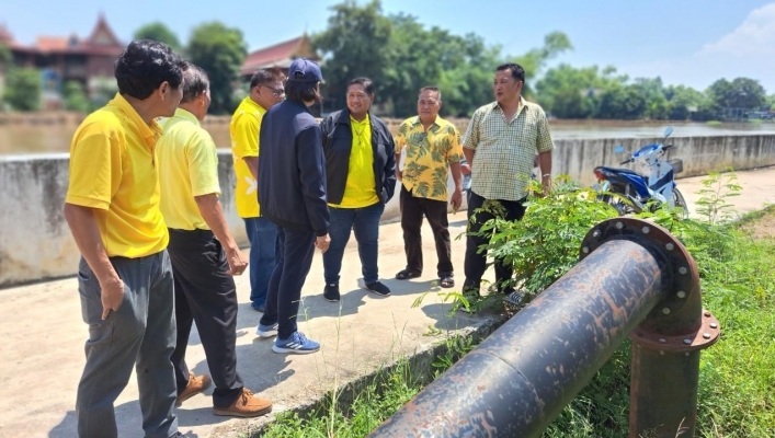 สทน.7 ลงพื้นที่ติดตามสถานการณ์อุทกภัยในพื้นที่อำเภอบางปลาม้า จังหวัดสุพรรณบุรี