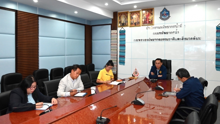 สทน.1 ประชุมสรุปภาพรวมสถานการณ์น้ำท่วมในพื้นที่ภาคเหนือ เพื่อเตรียมนำเสนอผู้บริหารกรมทรัพยากรน้ำ