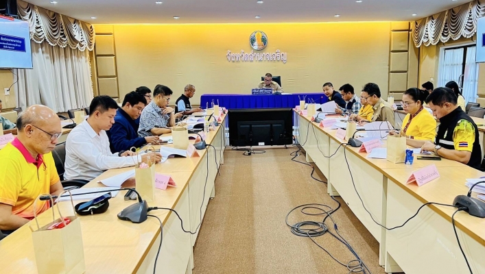 ทส. ทน. สทน.11 ส่วนสำรวจเเละออกเเบบ เข้าร่วมประชุมคณะอนุกรรมการทรัพยากรน้ำ จังหวัดอำนาจเจริญ ครั้งที่ 4 /2567