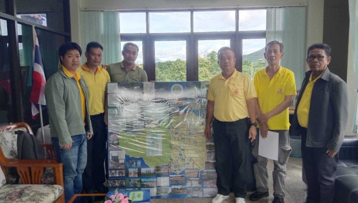 สทน.7 ลงพื้นที่ตรวจสอบข้อเท็จจริงแหล่งเก็บน้ำบ้านป่าเด็งเหนือ