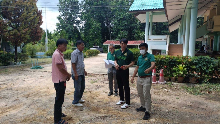 สทน.7 ลงพื้นที่ตรวจสอบความเหมาะสมและพิจารณาวางโครงการ  ในเขตพื้นที่ตำบลรางบัว