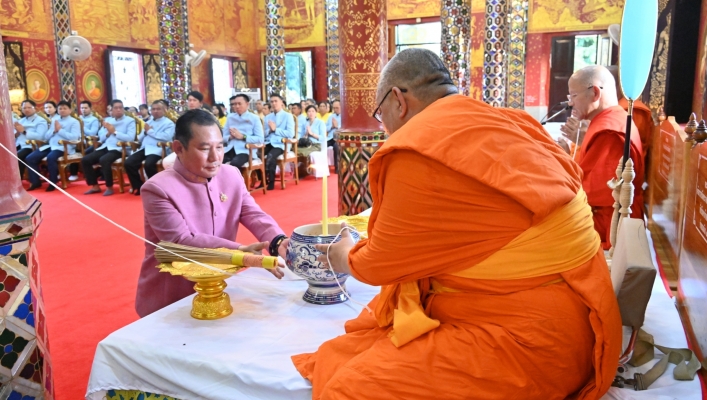 ทน.สทน.1 พิธีสมโภชองค์พระกฐินพระราชทานประจำปี พ.ศ.2567 ณ วัดพระเจดีย์ซาวหลัง จ.ลำปาง