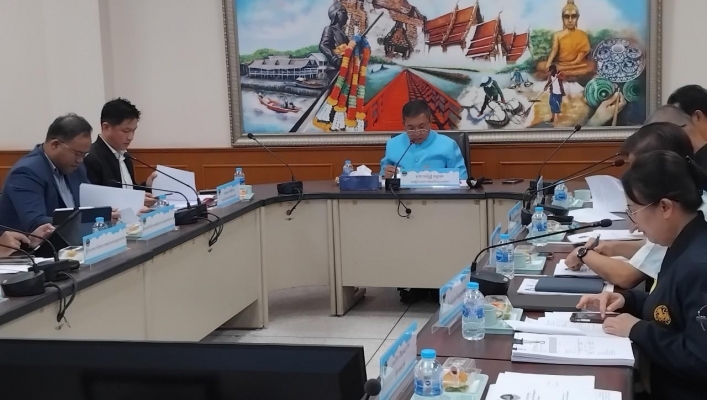 สทน.7 ประชุมคณะอนุกรรมการทรัพยากรน้ำจังหวัดสมุทรสาคร