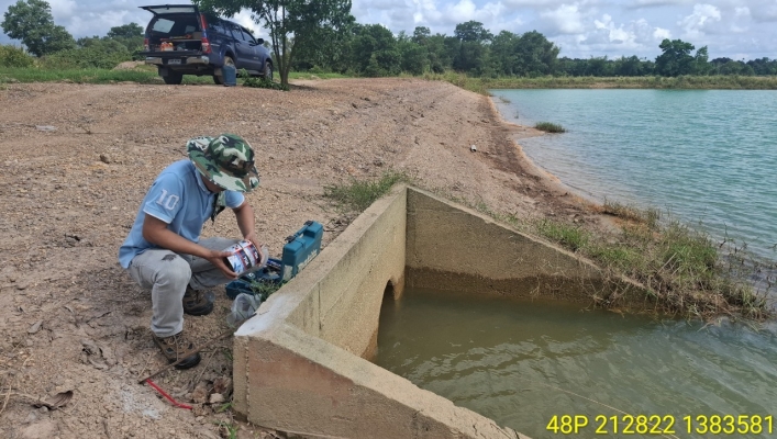 สทน.6 เข้าดำเนินการสำรวจสภาพภูมิประเทศในพื้นที่ตำบลประณีต อำเภอเขาสมิง จังหวัดตราด