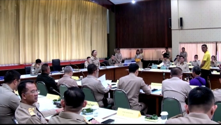 สทน.7 ประชุมคณะกรมการจังหวัด และหัวหน้าส่วนราชการจังหวัดเพชรบุรี