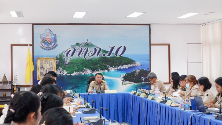 สทน.10 ประชุมผู้บริหารและเจ้าหน้าที่สำนักงานทรัพยากรน้ำที่ 10 ครั้งที่ 3/2567