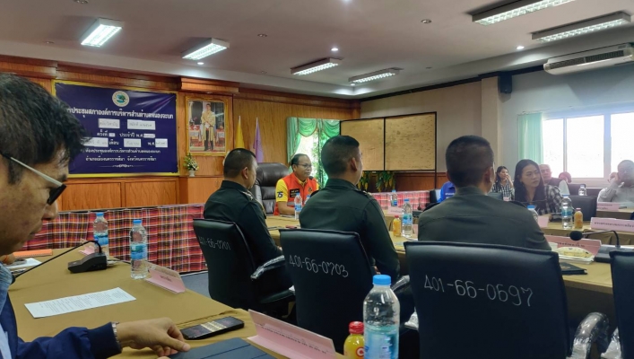สทน.5 เข้าร่วมการประชุมป้องกันและแก้ไขปัญหาน้ำท่วมชุมชนบริเวณหน้าโรงเรียนสุรธรรมพิทักษ์ ถนน 304 และจุดถนนมหาวิทยาลัยเทคโนโลยีสุรนารี ประตู 1
