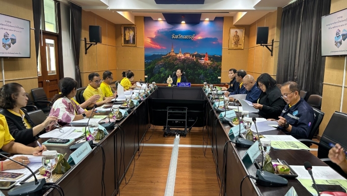 สทน.7 ประชุมณะอนุกรรมการทรัพยากรน้ำจังหวัดเพชรบุรี
