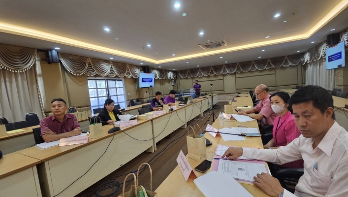 ทส. ทน. สทน.11 ส่วนสำรวจเเละออกเเบบ เข้าร่วมประชุมคณะอนุกรรมการทรัพยากรน้ำ จังหวัดอำนาจเจริญ ครั้งที่ 5 /2567