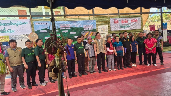 กรมทรัพยากรน้ำ โดย สำนักงานทรัพยากรน้ำที่ 1 เข้าร่วมเวทีนำเสนอแผนการบริหารจัดการเชื้อเพลิงในระบบการเกษตรไร่หมุนเวียนของชาวกะเหรี่ยง ณ ชุมขนกะเหรี่องบ้านแม่ส้าน