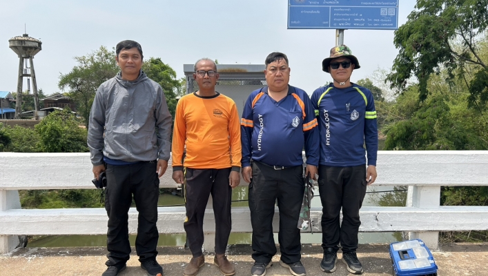 สทน.4 ออกปฏิบัติงานซ่อมแซม บำรุงรักษาสถานีเตือนภัยล่วงหน้า(Early Warning) สำหรับพื้นที่เสี่ยงอุทกภัย-ดินถล่ม ในพื้นที่ลาดชันและพื้นที่ราบเชิงเขา