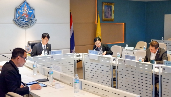 กรมทรัพยากรน้ำประชุมคณะทำงานฯ พิจารณาแผนควบคุมภายในและการบริหารความเสี่ยง ปี 2568