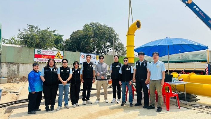 กพน.2 เข้าร่วมตรวจสอบคุณลักษณะและทดสอบการใช้งาน ชุดสูบน้ำระบบไฮดรอลิคส่งระยะไกลแบบปรับอัตราการไหล ตามช่วงกำลังงานที่เปลี่ยนไป และเครื่องสูบน้ำแบบเคลื่อนที่ระบบไฮดรอลิค 24 นิ้ว ก่อนส่งมอบให้ สทน.