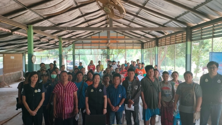 สทน.7 จัดประชุมรับฟังความคิดเห็นของประชาชนฯ โครงการปรับปรุงเพิ่มประสิทธิภาพแหล่งน้ำพร้อมระบบกระจายน้ำ บ้านโป่งลึก–บ้านบางกลอย จังหวัดเพชรบุรี