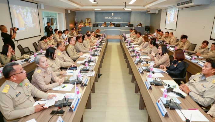 กรมทรัพยากรน้ำ โดย สำนักงานทรัพยากรน้ำที่ 1 เข้าร่วมประชุมคณะกรมการและหัวหน้าส่วนราชการจังหวัดกำแพงเพชร  ประจำเดือน เมษายน 2568