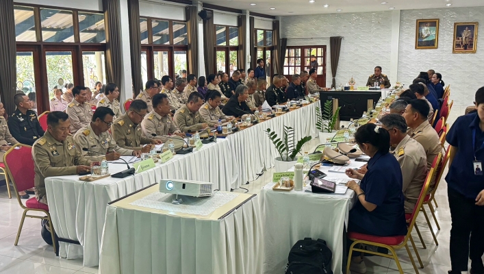 สทน.5 ร่วมประชุมแผนการดำเนินงานสถานีวิจัยการเกษตรและพัฒนาโครงการหลวงโนนดินแดง