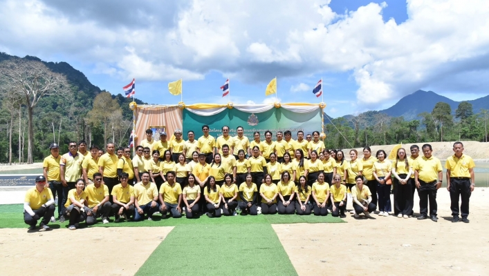 สทน.6 กรมทรัพยากรน้ำ จัดพิธีเปิดโครงการเสริมสร้างระบบนิเวศและแหล่งน้ำสำหรับช้างป่า เฉลิมพระเกียรติพระบาทสมเด็จพระเจ้าอยู่หัว