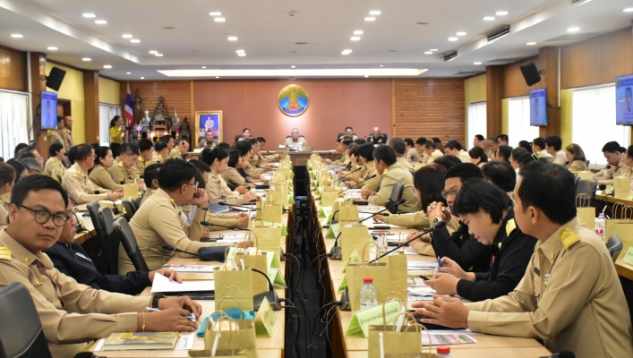 สทน.6 เข้าร่วมประชุมคณะกรมการจังหวัดปราจีนบุรี ครั้งที่ 4/2568 ประจำเดือน เมษายน 2568