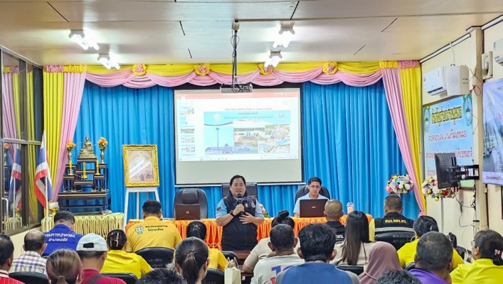 สทน.6 ดำเนินโครงการรับฟังความคิดเห็นของประชาชนตามระเบียบสำนักนายกรัฐมนตรี ว่าด้วยการรับฟังความคิดเห็นของประชาชน พ.ศ.2548 โครงการอนุรักษ์ฟื้นฟูแหล่งน้ำบ้านเขาขาด พร้อมระบบกระจายน้ำ หมู่ที่ 2 ตำบลด่านชุมพล อำเภอบ่อไร่ จังหวัดตราด