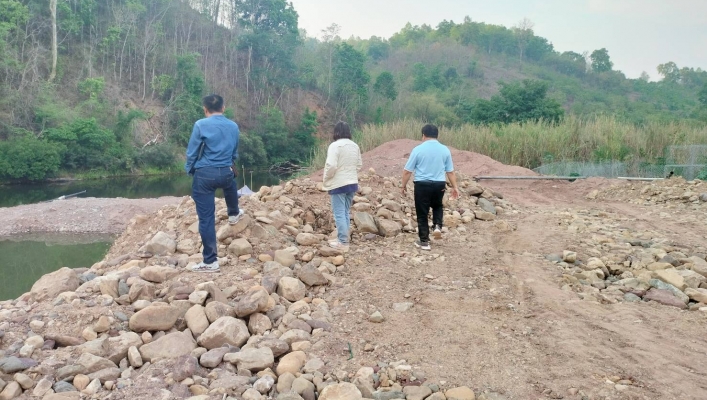 สทน.9 ลงพื้นที่ตรวจติดตาม โครงการก่อสร้างระบบกระจายน้ำด้วยพลังงานแสงอาทิตย์ เพื่อสนับสนุนโครงการ น้ำพางโมเดล บ้านน้ำปุ๊ หมู่ 6 ตำบลน้ำพาง อำเภอแม่จริม จังหวัดน่าน